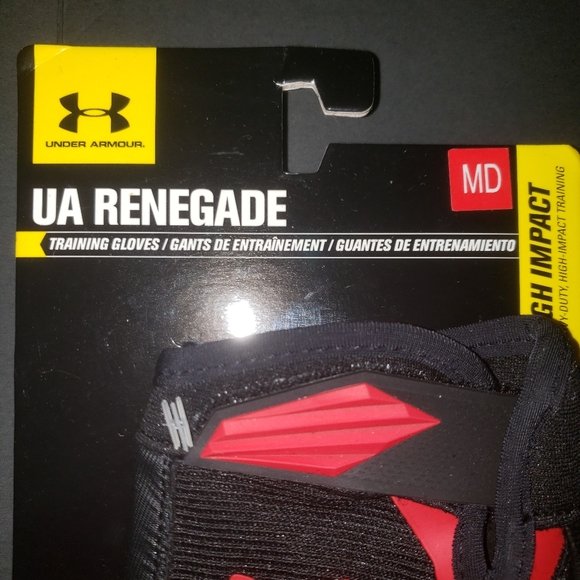 NWT! UNDER ARMOUR Men's RENEGADE Training Gloves! - Picture 7 of 11